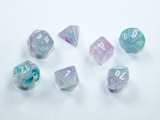 Chessex: Mini Polyhedral Dice set - Nebula - for just $5.98! 