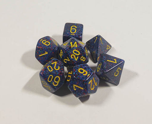 Speckled Polyhedral Twilight 7-Die Set - Just $6.50! Shop now at Retro Gaming of Denver