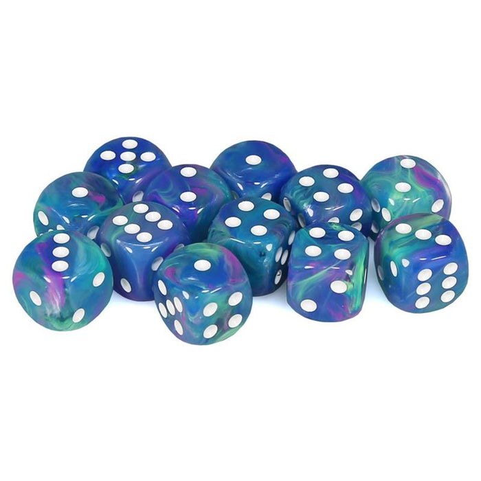 Chessex: D6 Festive DICE SET - 16MM - for just $11.98! 