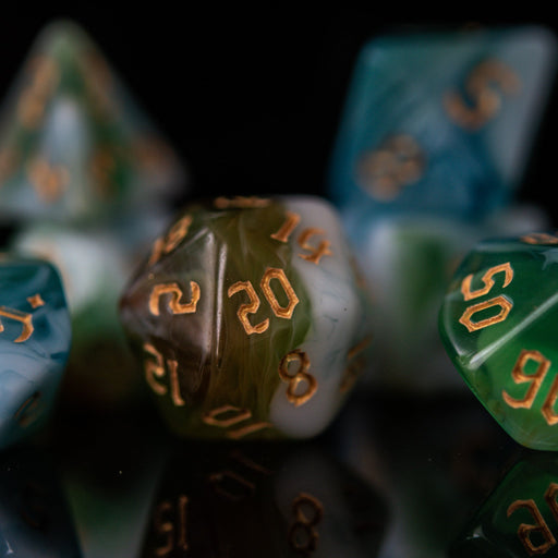 Cleric Class Acrylic Dice Set - Just $9.99! Shop now at Retro Gaming of Denver