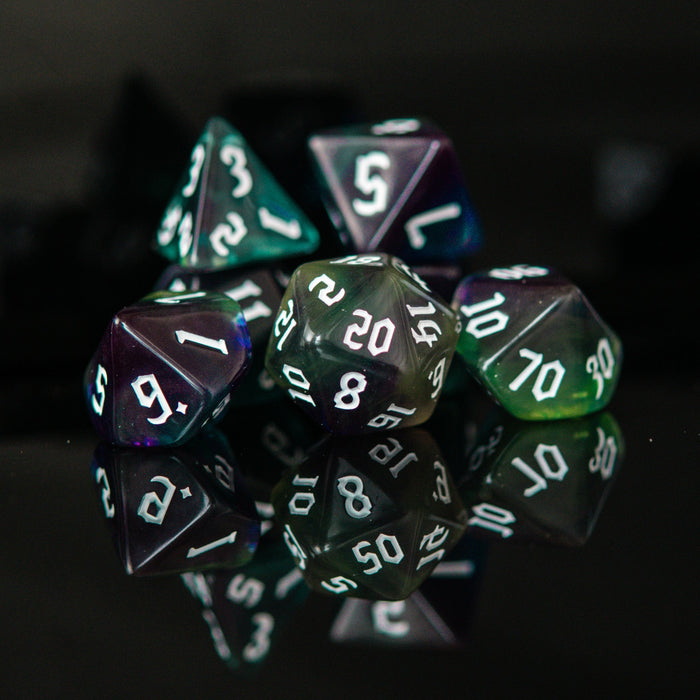 Fighter Class Acrylic Dice Set - Just $9.99! Shop now at Retro Gaming of Denver