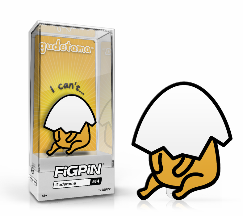 FiGPiN: Gudetama - Gudetama (I Can't) #514 - for just $20! 