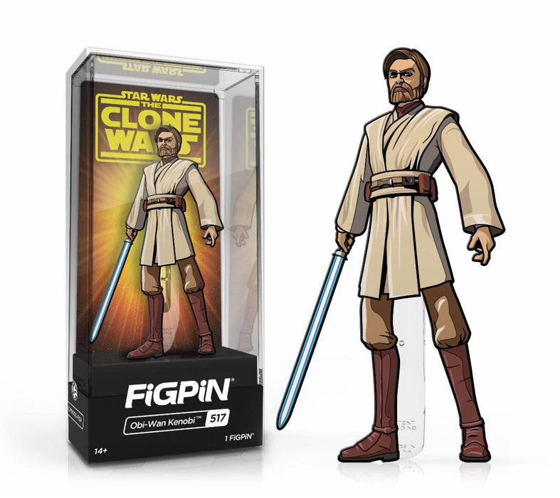 FiGPiN: Star Wars: The Clone Wars - Obi-Wan Kenobi #517 - for just $14.99! 
