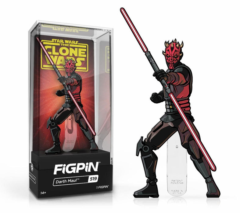 FiGPiN: Star Wars: The Clone Wars - Darth Maul #519 - for just $14.99! 