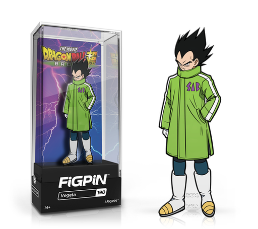 FiGPiN: Dragon Ball Super: Broly The Movie - Vegeta #190 - for just $14.99! 