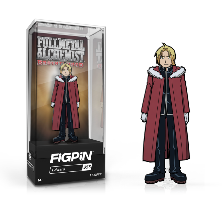 FiGPiN: Fullmetal Alchemist: Brotherhood - Edward Elric #353 - for just $14.99! 