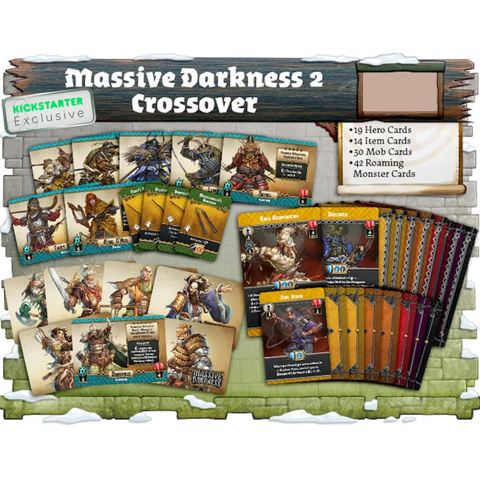Zombicide: White Death Massive Darkness 2 Crossover - Kickstarter Exclusive - for just $19.99! 