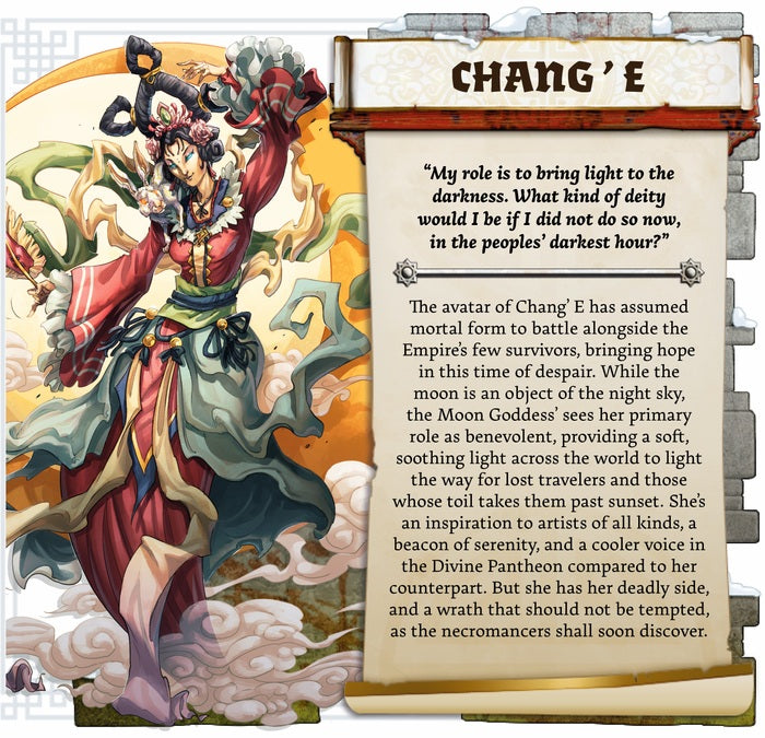 Zombicide: White Death Chang E' and Hou Yi - Kickstarter Exclusive - for just $19.99! 