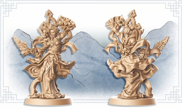 Zombicide: White Death Chang E' and Hou Yi - Kickstarter Exclusive - for just $19.99! 