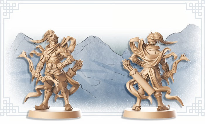 Zombicide: White Death Chang E' and Hou Yi - Kickstarter Exclusive - for just $19.99! 