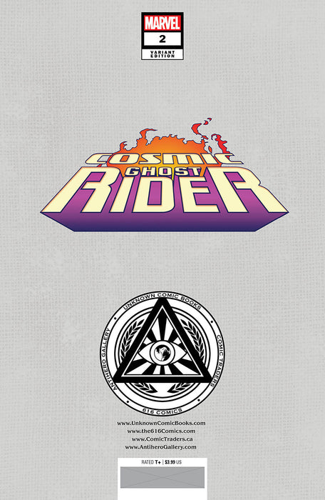 Cosmic Ghost Rider #2 Unknown Comics Marco Mastrazzo Exclusive Var (04/05/2023) - for just $10! 