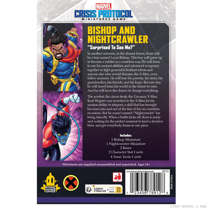 Marvel Crisis Protocol: Bishop & Nightcrawler - for just $39.99! 