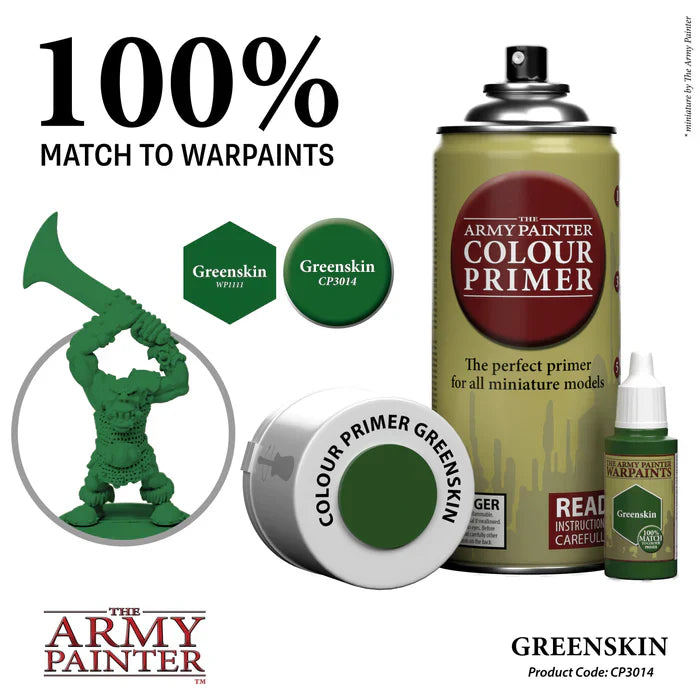 Army Painter Colour Primer: Greenskin - for just $19.43! 