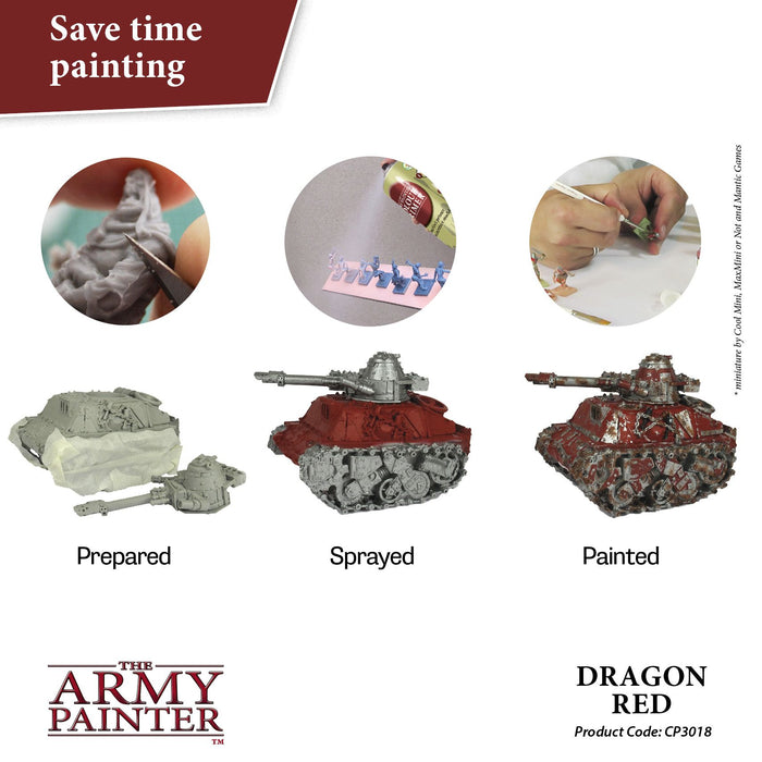 Army Painter Colour Primer: Dragon Red - for just $17.99! 