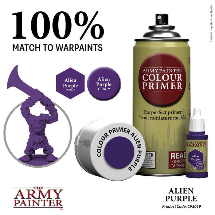 Army Painter Colour Primer: Alien Purple - for just $17.99! 