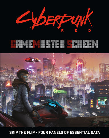 Cyberpunk Red: Gamemaster Screen - for just $19.99! 