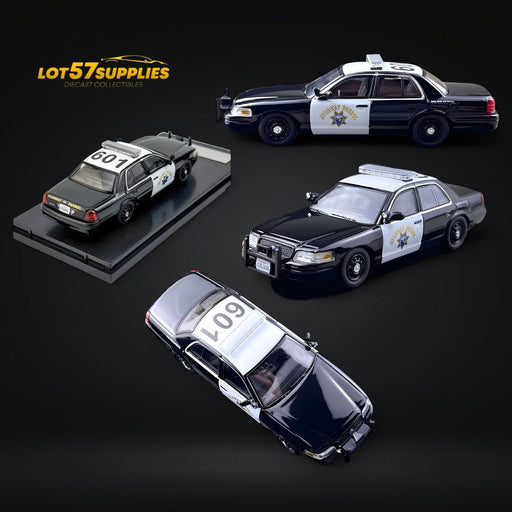 Rollin Ford Crown Victoria California State Police Car 1:64 - for just $42.99! 
