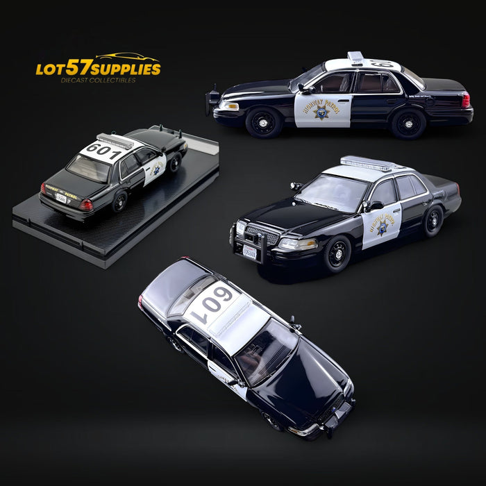 Rollin Ford Crown Victoria California State Police Car 1:64 - for just $42.99! 