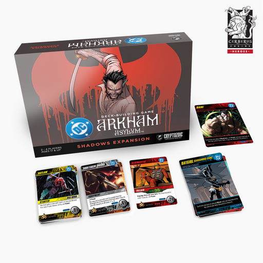 DC Deck-Building Game: Arkham Asylum - Shadows Expansion - for just $24.99! 