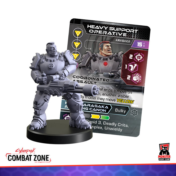 Cyberpunk Red Combat Zone: Arasaka Starter Gang - for just $50! 