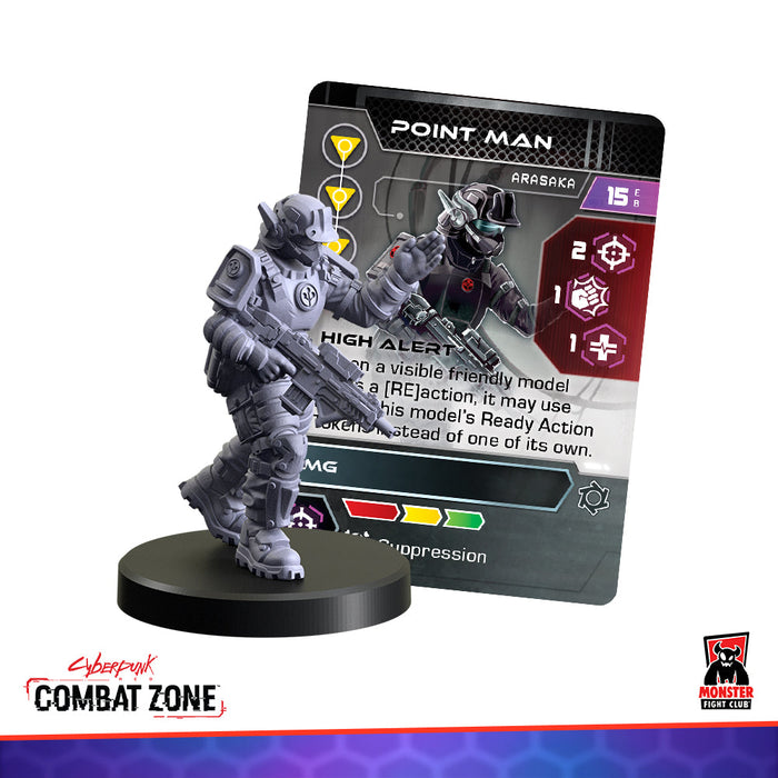 Cyberpunk Red Combat Zone: Arasaka Starter Gang - for just $50! 