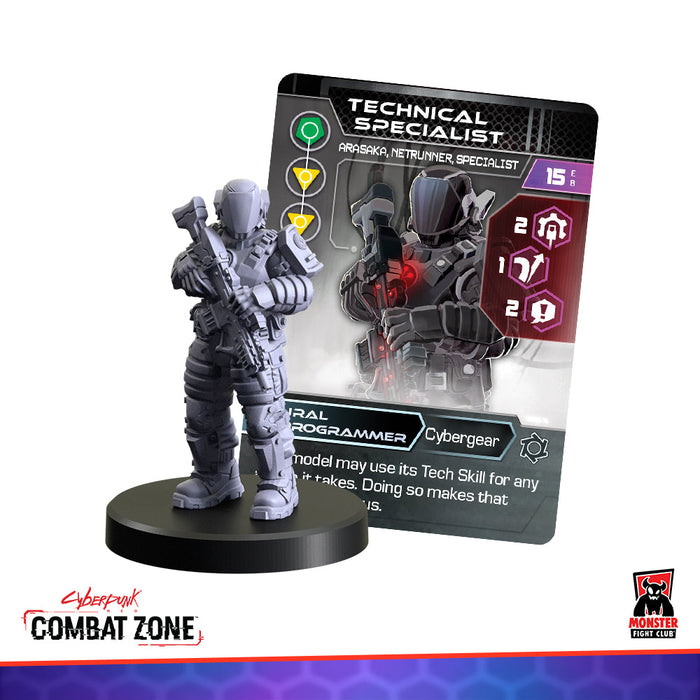 Cyberpunk Red Combat Zone: Arasaka Starter Gang - for just $50! 