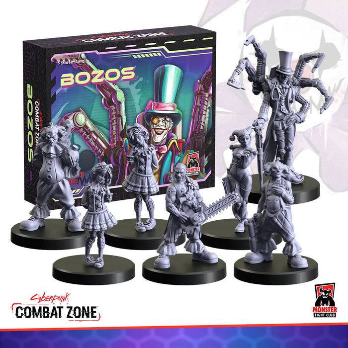 Cyberpunk Red Combat Zone: Bozos Starter Gang - for just $50! 