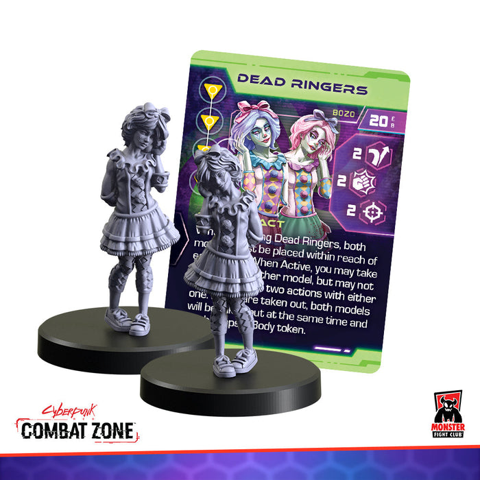 Cyberpunk Red Combat Zone: Bozos Starter Gang - for just $50! 