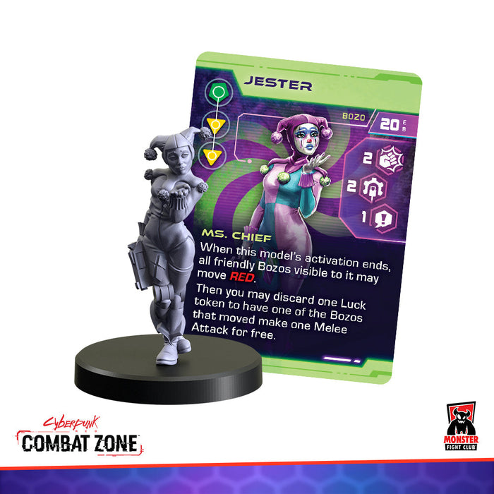 Cyberpunk Red Combat Zone: Bozos Starter Gang - for just $50! 