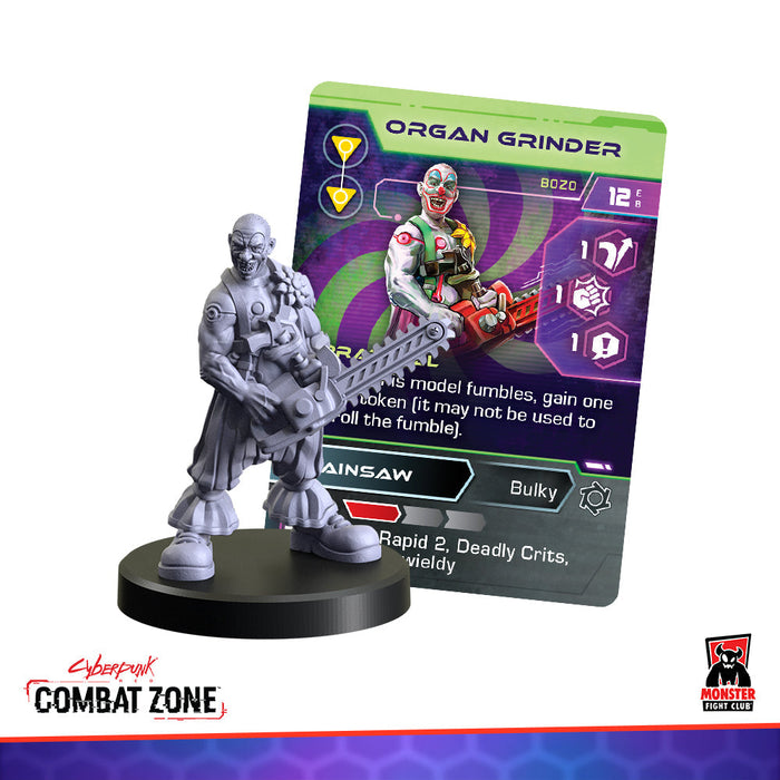 Cyberpunk Red Combat Zone: Bozos Starter Gang - for just $50! 