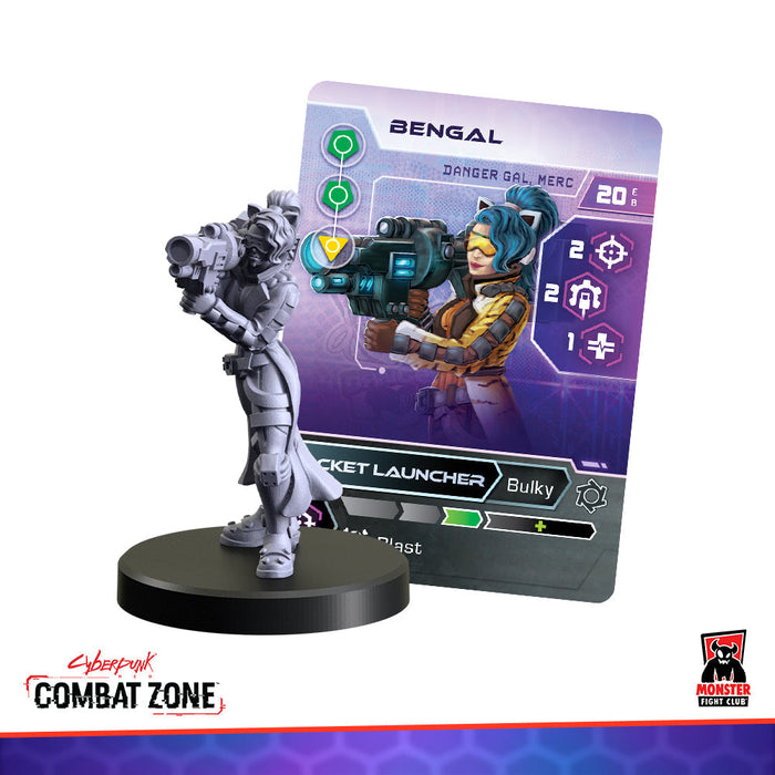 Cyberpunk Red Combat Zone: Danger Gals Starter Gang - for just $50! 