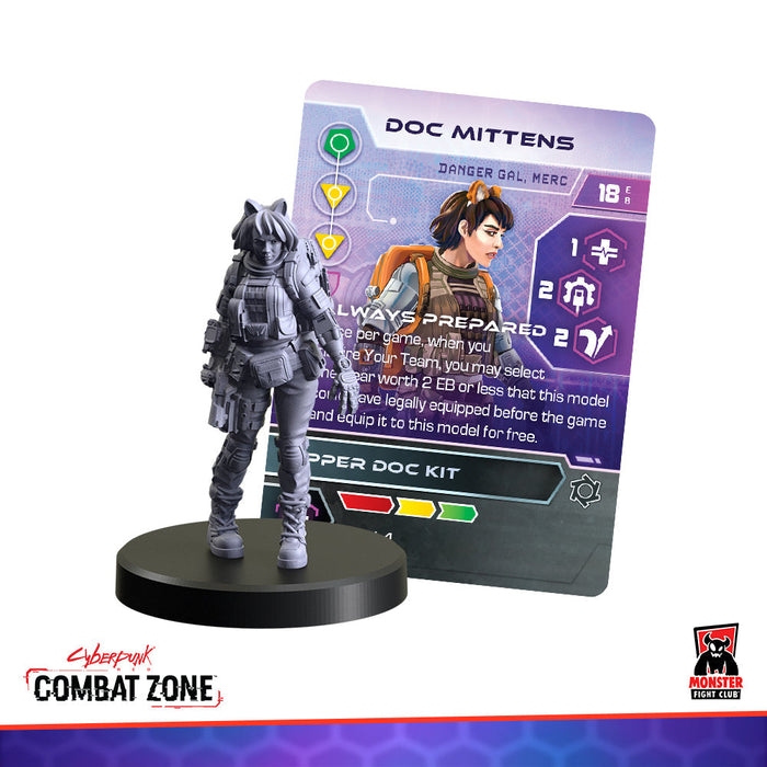 Cyberpunk Red Combat Zone: Danger Gals Starter Gang - for just $50! 
