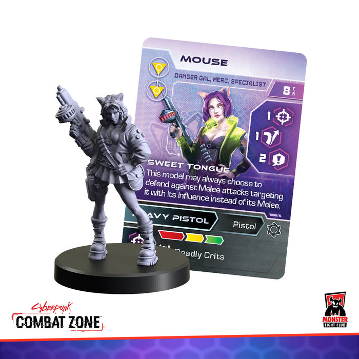 Cyberpunk Red Combat Zone: Danger Gals Starter Gang - for just $50! 