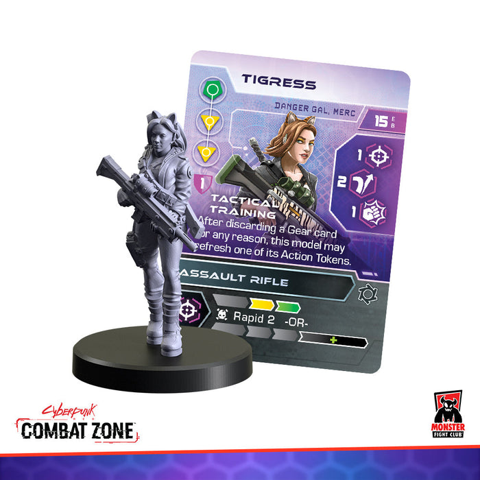 Cyberpunk Red Combat Zone: Danger Gals Starter Gang - for just $50! 