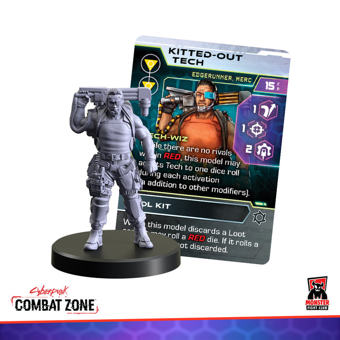Cyberpunk Red Combat Zone: Edgerunners 2 Starter Gang - for just $50! 