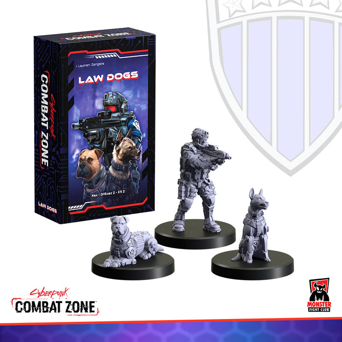 Cyberpunk Red Combat Zone:  Law Dogs - for just $20! 