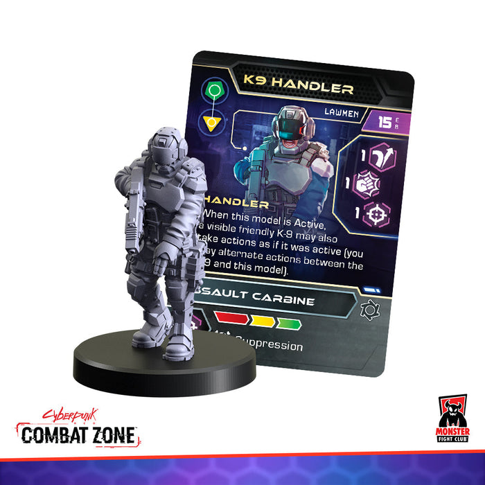 Cyberpunk Red Combat Zone: Lawmen Starter Gang - for just $50! 
