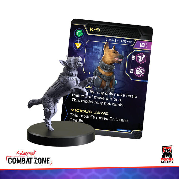 Cyberpunk Red Combat Zone: Lawmen Starter Gang - for just $50! 