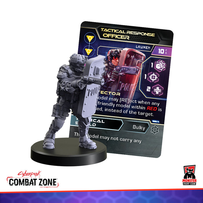Cyberpunk Red Combat Zone: Lawmen Starter Gang - for just $50! 