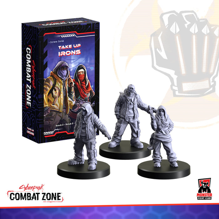 Cyberpunk Red Combat Zone:  Take Up Irons (Zoner Gonks) - for just $20! 