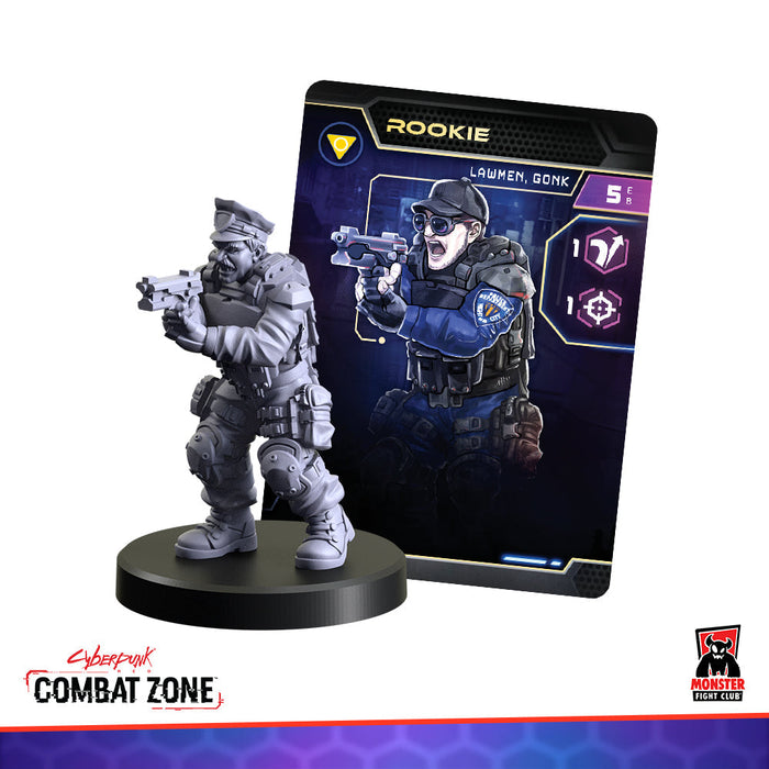 Cyberpunk Red Combat Zone: The Beat (Lawmen Gonks) - for just $20! 