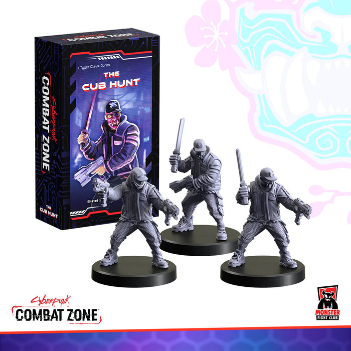 Cyberpunk Red Combat Zone: The Cub Hunt (Tyger Claws Gonks) - for just $20! 