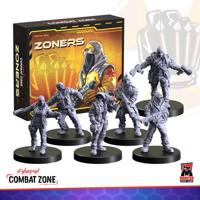 Cyberpunk Red Combat Zone: Zoners Starter Gang - for just $50! 