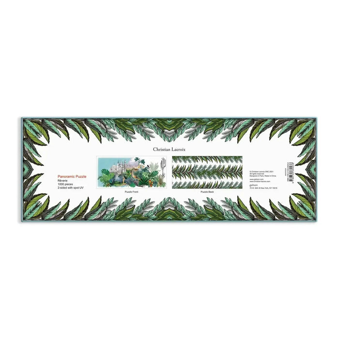 C. Lacroix Heritage Rêverie 1000 Piece Double-Sided Pano Jigsaw Puzzle Galison - for just $24.99! 