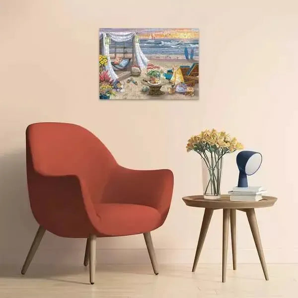 Cabana Retreat 500 Large Piece Jigsaw Puzzle Ravensburger - for just $24.99! 