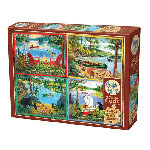 Cabin Country 275 Large Piece Jigsaw Puzzle Cobble Hill - for just $17.99! 