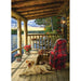 Cabin Porch 1000 Piece Jigsaw Puzzle Cobble Hill - for just $19.99! 