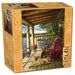 Cabin Porch 1000 Piece Jigsaw Puzzle Jack Pine - for just $14.99! 
