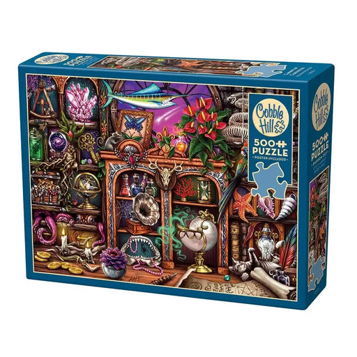 Cabinet of Curiosities 500 Piece Jigsaw Puzzle Cobble Hill - for just $18.99! 