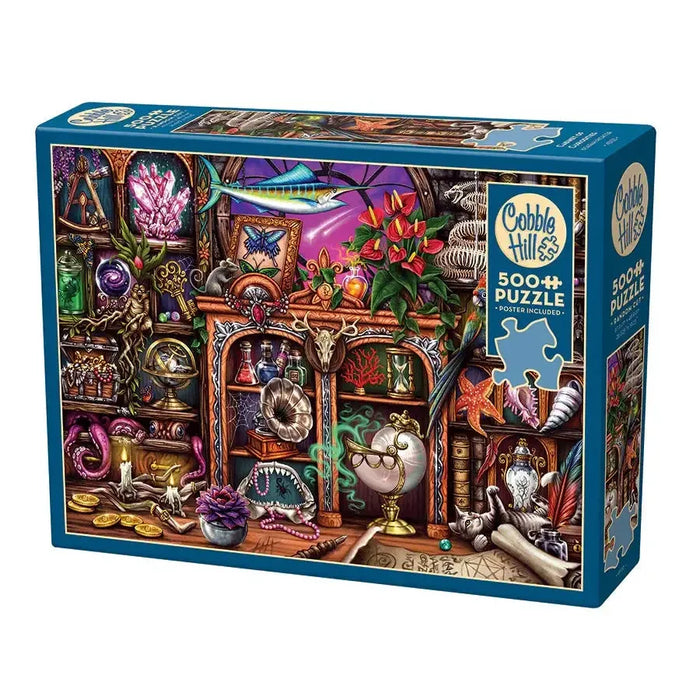 Cabinet of Curiosities 500 Piece Jigsaw Puzzle Cobble Hill - for just $17.99! 